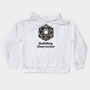 D20KB Building Character Kids Hoodie